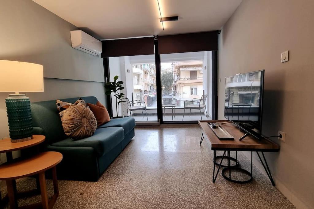 Μπροστά Στη Πλατεία Ναυαρίνου/Τσιμισκη Διαμέρισμα Салоники Экстерьер фото
